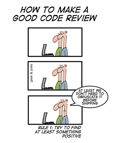 Strip&nbsp;: comment faire une bonne revue de code.